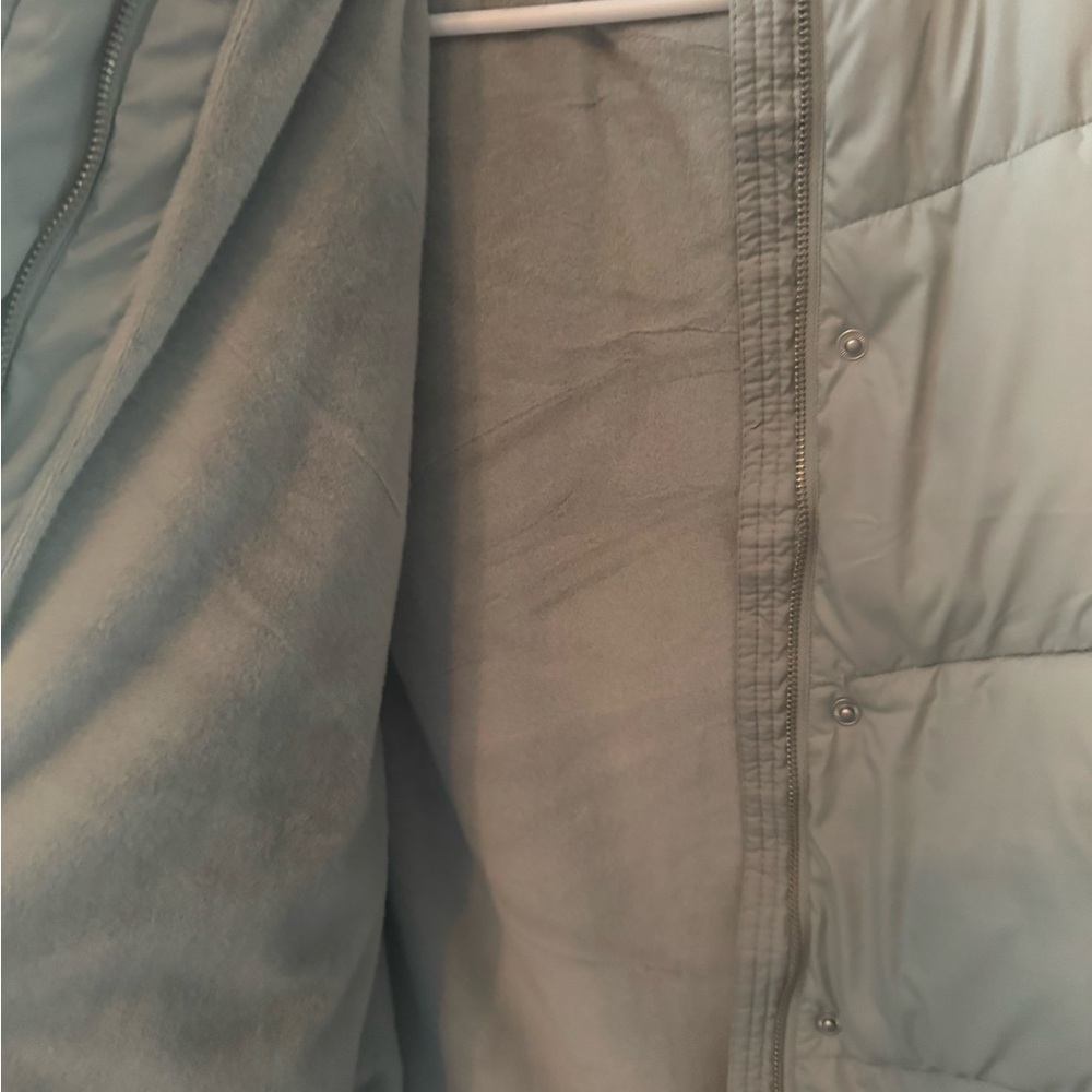 32 Degrees Light Gray Puffer Jacket with Hood - Picture 6 of 8